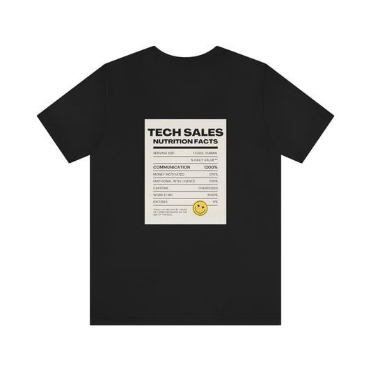 Nutrition Facts Tee - Tech Boys Clothing